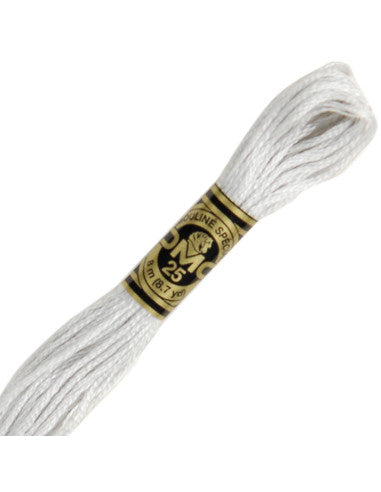 Fils à broder Spécial (Blancs) - DMC