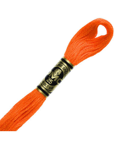 Fils à broder Spécial (Oranges) - DMC