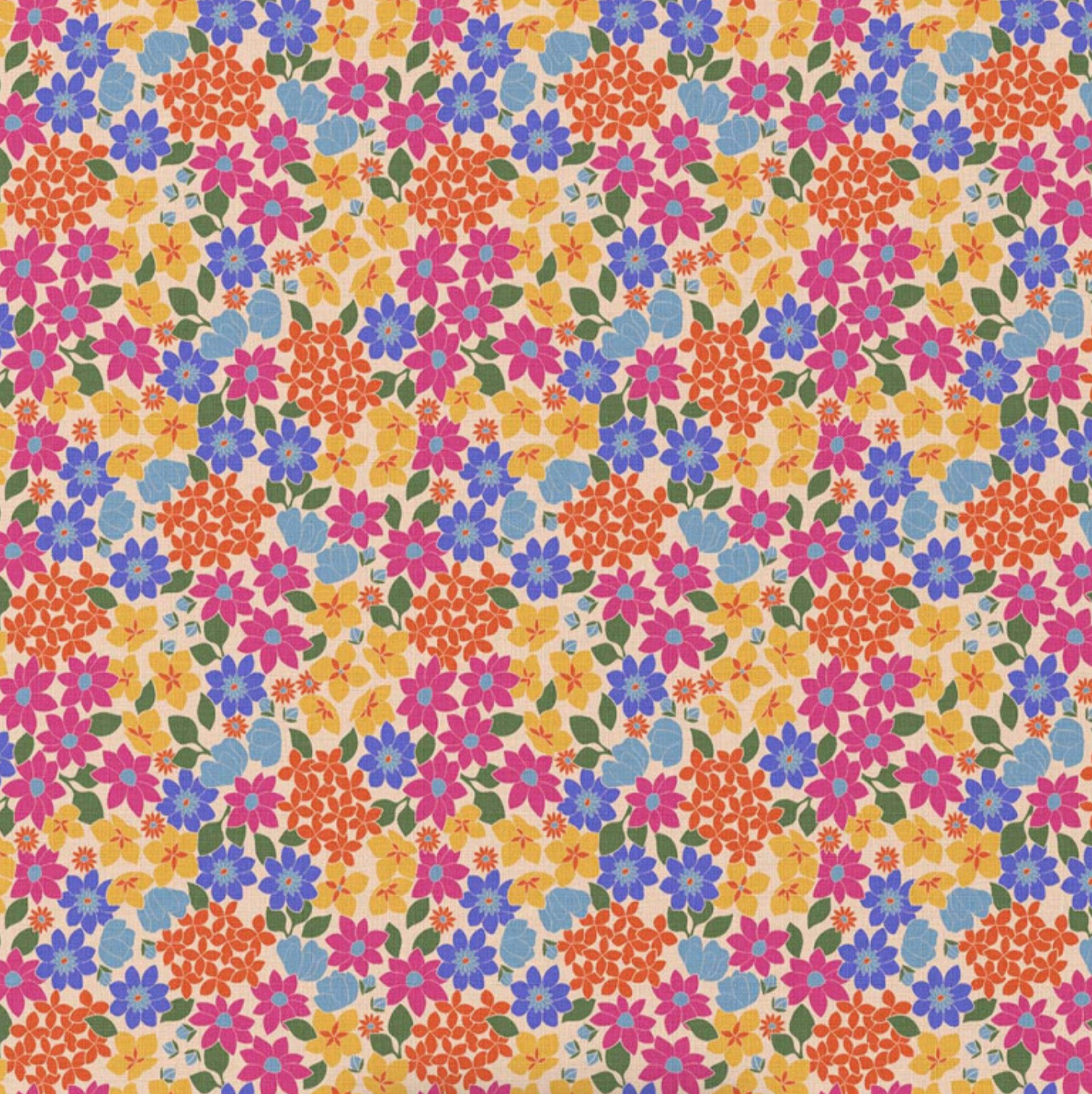 Popeline de coton - imprimée Gladys