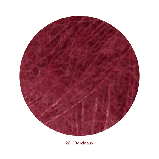 Drops Brushed Alpaca Silk - 23 Bordeaux