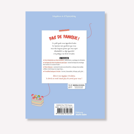 Pas de panique, tricot circulaire