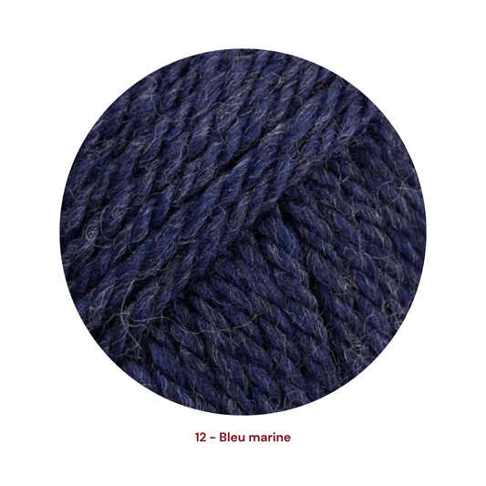 Drops Alaska - 12 Bleu marine