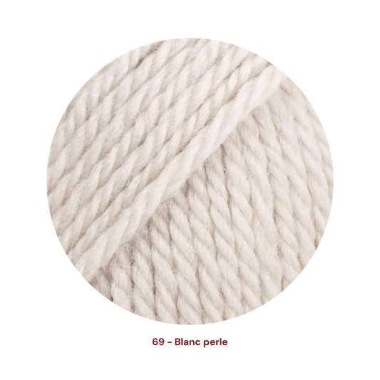 Drops Alaska - 69 Blanc perle