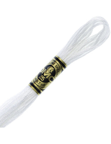 Fils à broder Spécial (Blancs) - DMC