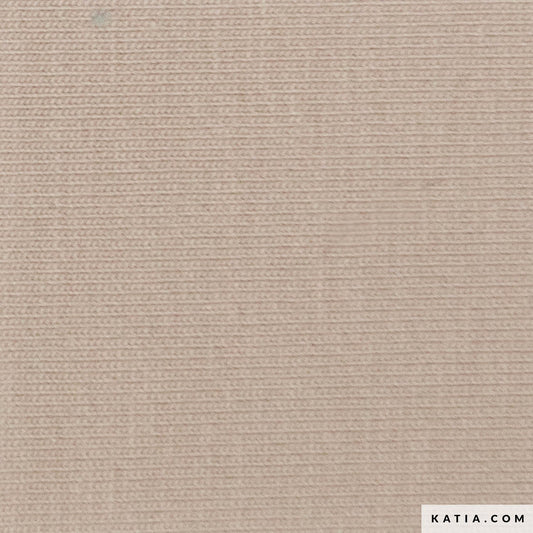 Jersey de coton - Sable