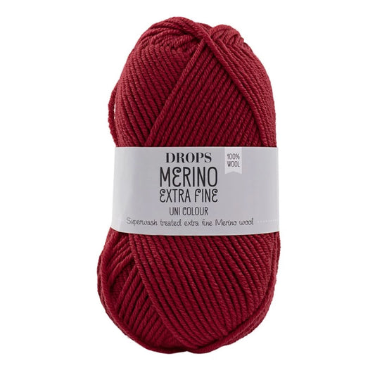 Drops Merino Extra Fine - Rouge carmin