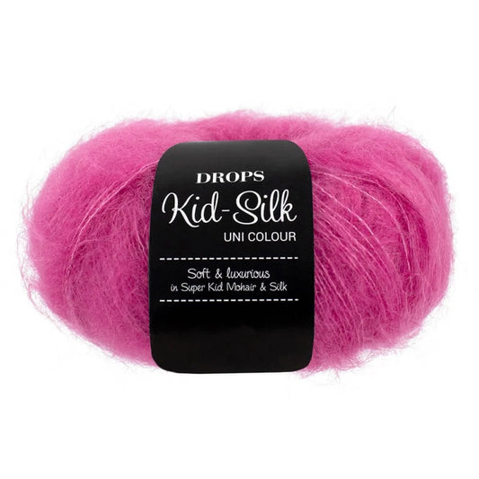 Drops Kid Silk - Rose vif