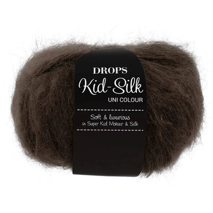 Drops Kid Silk - Vert sauge