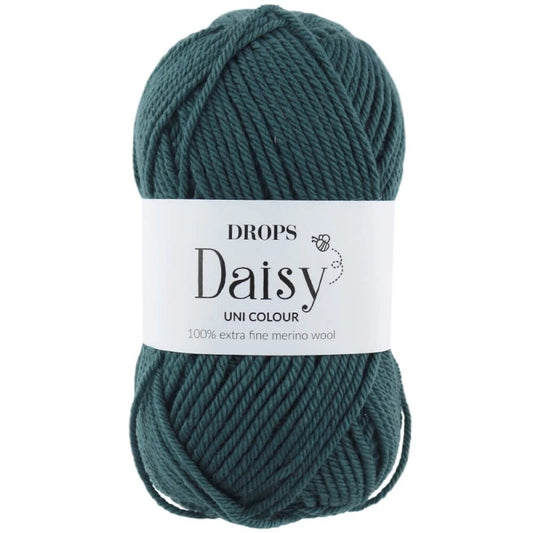 Drops Daisy - Bleu vert foncé
