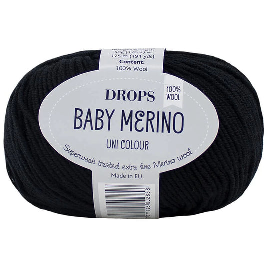 Drops Baby Merino - Noir