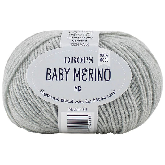 Drops Baby Merino - Gris clair