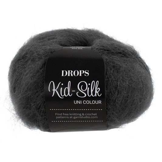 Drops Kid Silk - Gris cendre