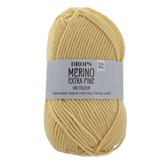 Drops Merino Extra Fine - Jaune clair