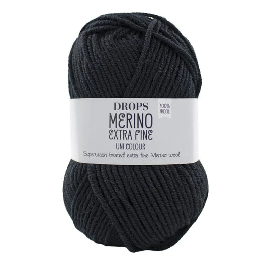 Drops Merino Extra Fine - Noir
