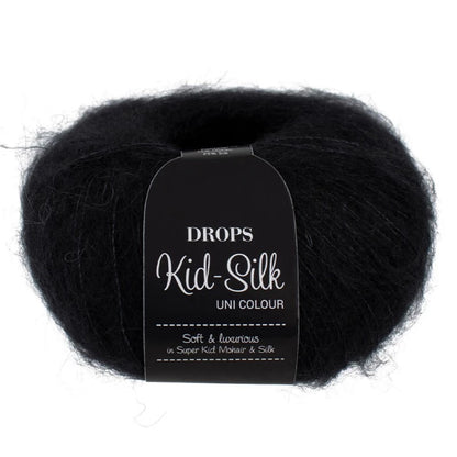 Drops Kid Silk - Vert sauge