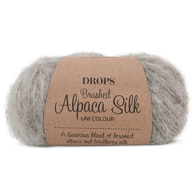 Drops Brushed Alpaca Silk - Bleu cobalt