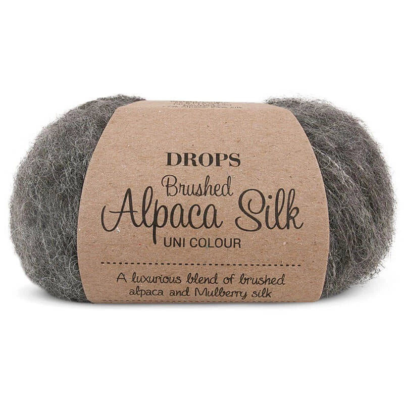 Drops Brushed Alpaca Silk - Bleu cobalt