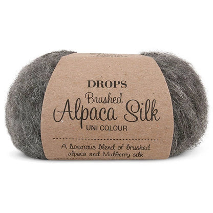 Drops Brushed Alpaca Silk - Bleu cobalt
