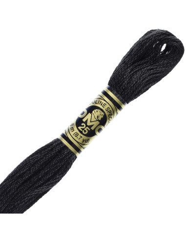 Fils à broder Spécial (Noirs) - DMC