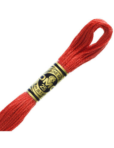 Fils à broder Spécial (Rouges) - DMC