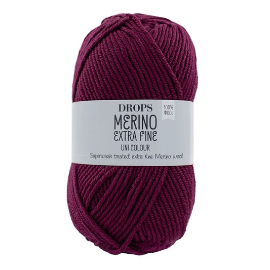 Drops Merino Extra Fine - Bruyère foncé