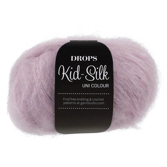 Drops Kid Silk - Rose pâle