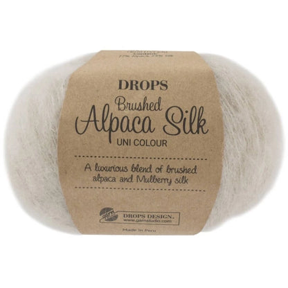 Drops Brushed Alpaca Silk - Bleu cobalt