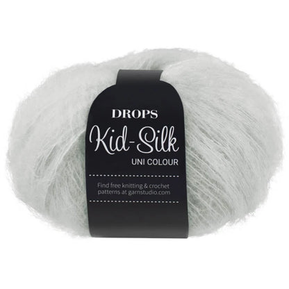Drops Kid Silk - Vert sauge