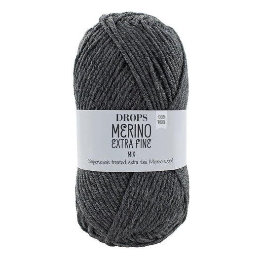 Drops Merino Extra Fine - Gris moyen