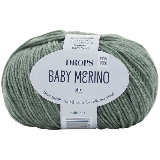 Drops Baby Merino - Vert sauge