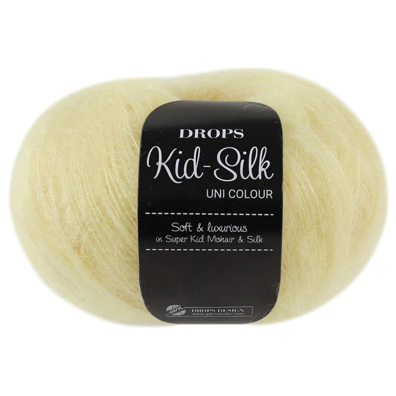 Drops Kid Silk - Vert sauge