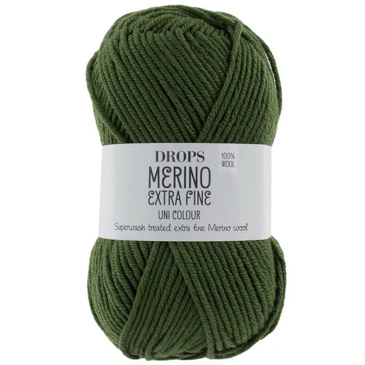Drops Merino Extra Fine - Vert feuille