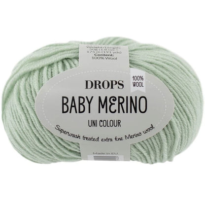 Drops Baby Merino - Vert sauge