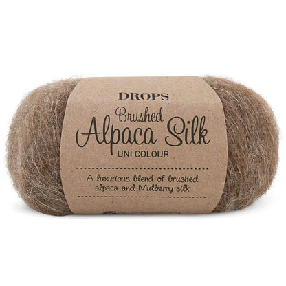 Drops Brushed Alpaca Silk - Bleu cobalt