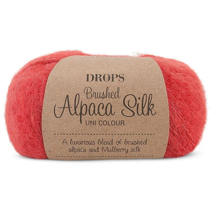 Drops Brushed Alpaca Silk - Bleu cobalt