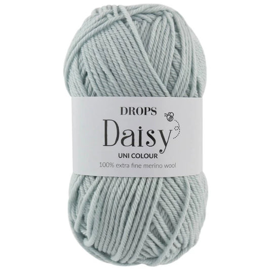Drops Daisy - Bleu glacier