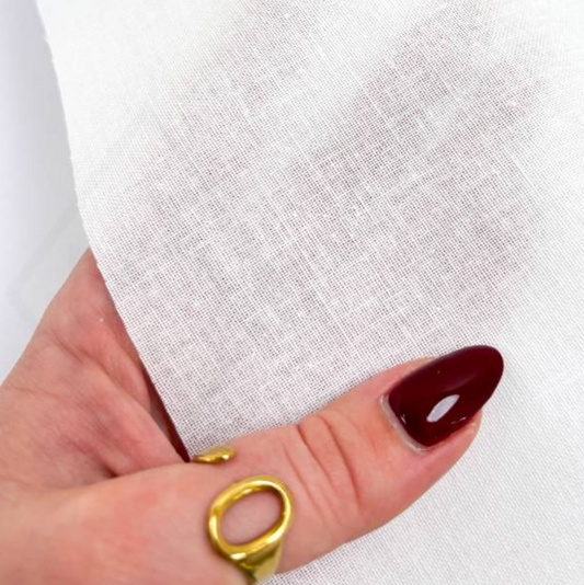 Toile Thermocollante Rigide – 100 % Polyester