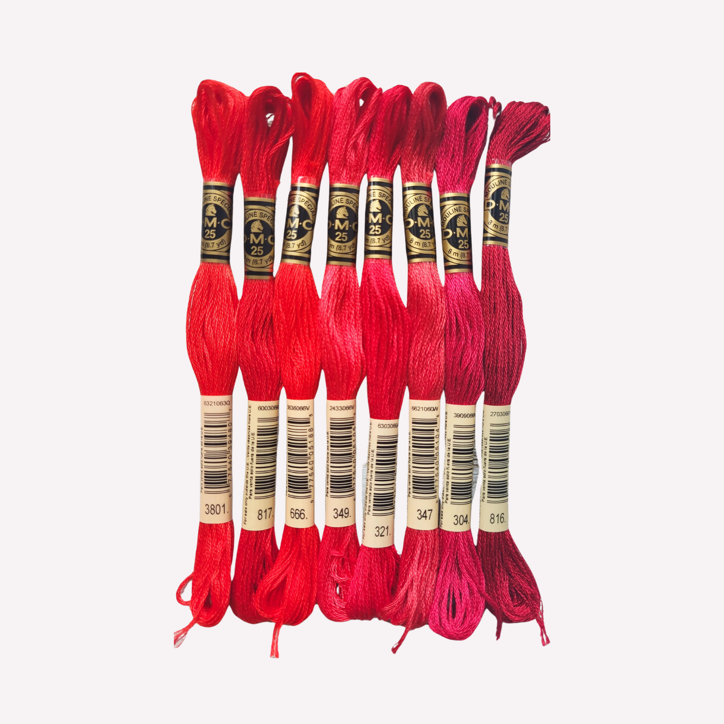 Fils à broder Spécial (Rouges) - DMC
