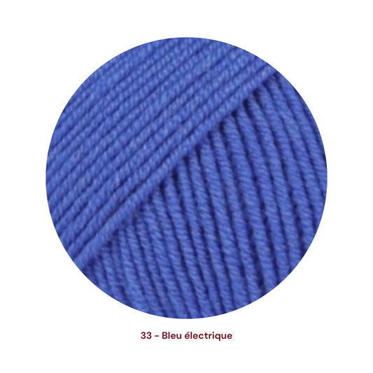 Drops Baby Merino - 33 Bleu électrique