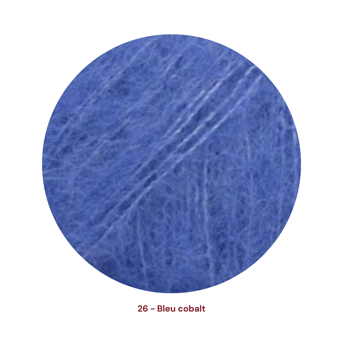 Drops Brushed Alpaca Silk - Bleu cobalt
