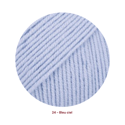 Drops Baby Merino - 24 Bleu ciel