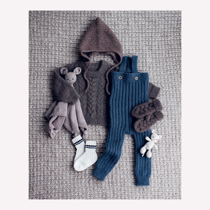 Adorable layette au tricot