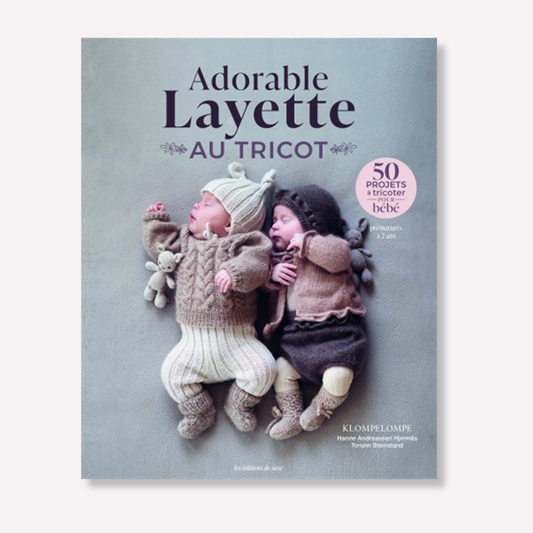 Adorable layette au tricot