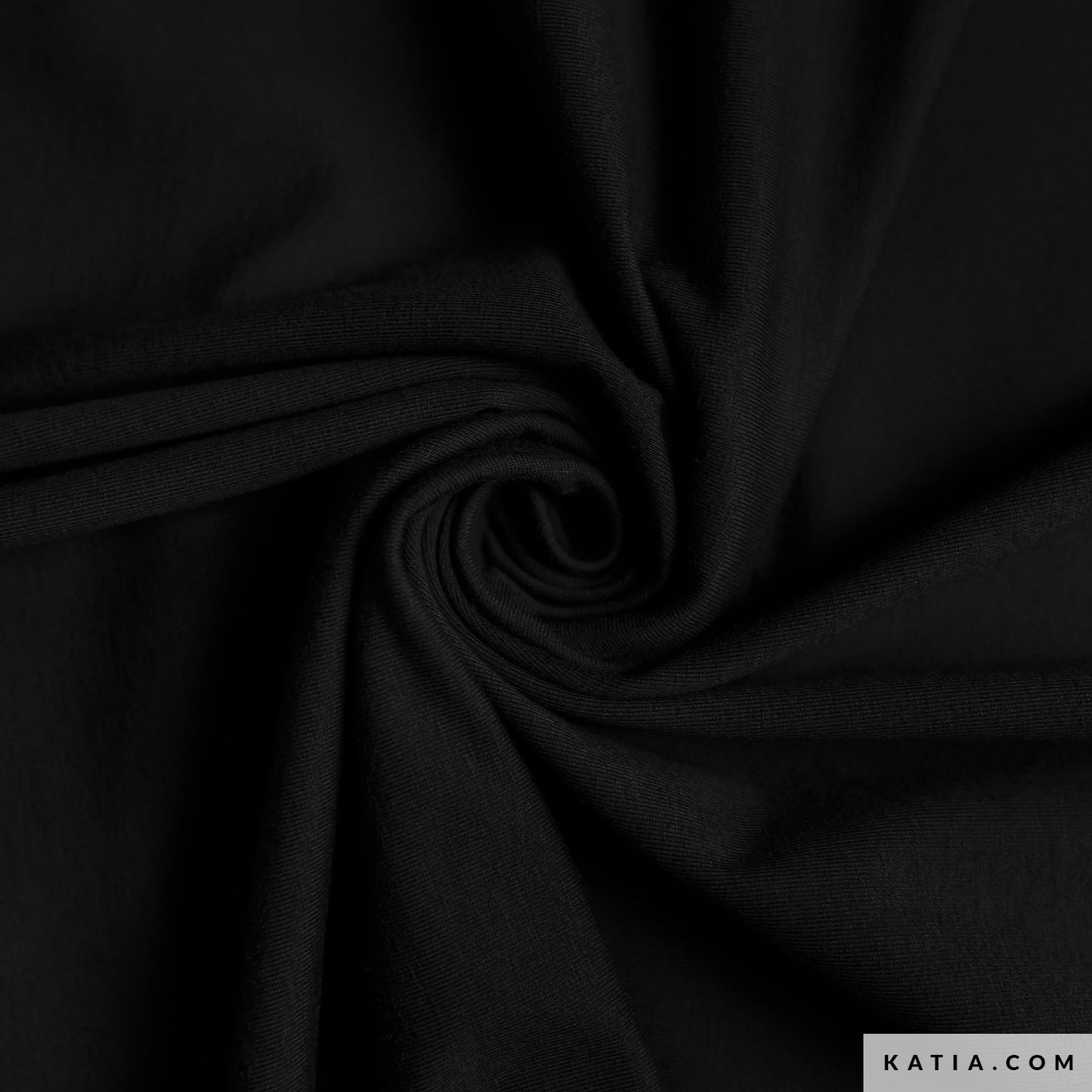 Jersey de coton - Noir