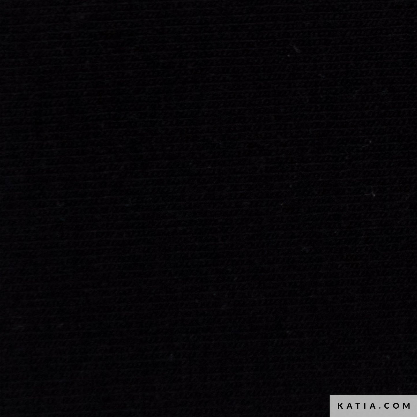 Jersey de coton - Noir