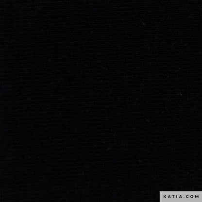 Jersey de coton - Noir