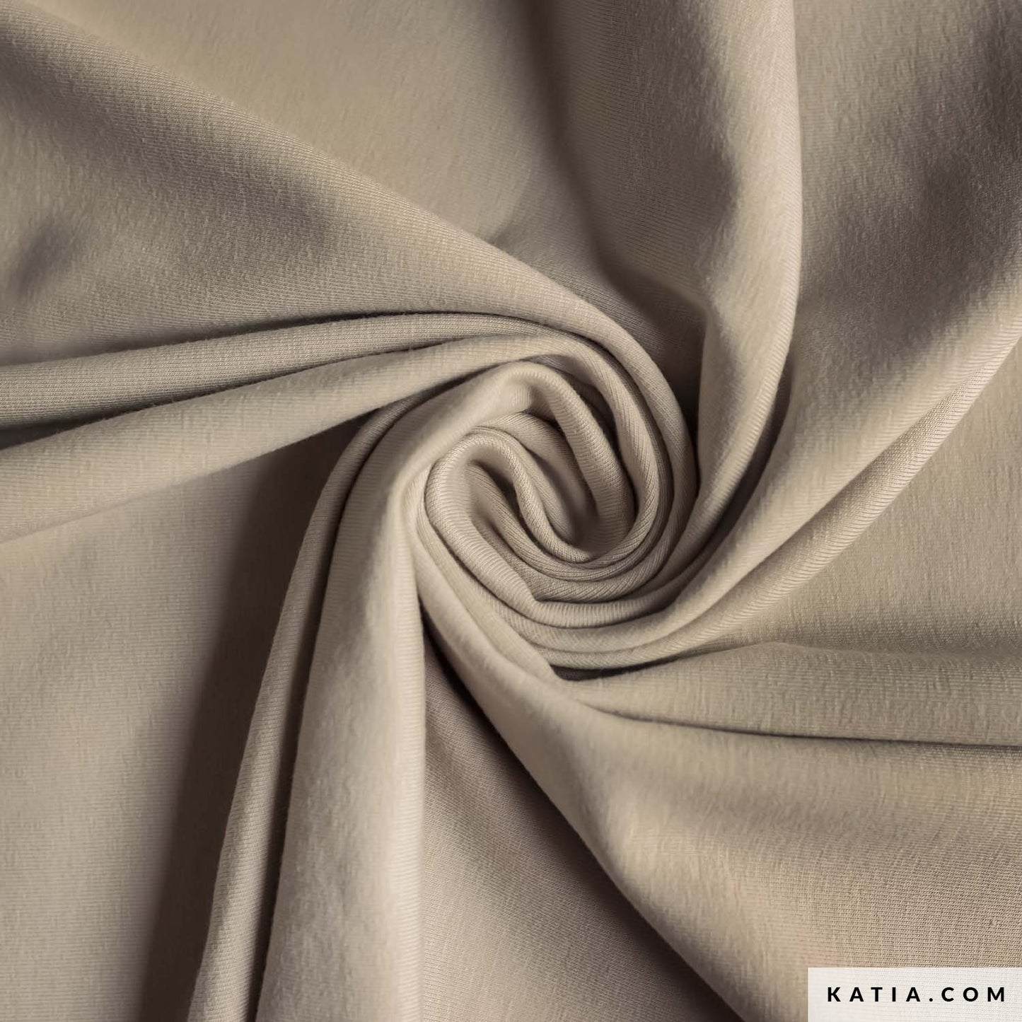 Jersey de coton - Sable