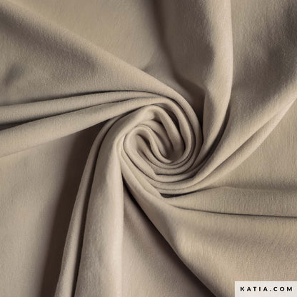 Jersey de coton - Sable